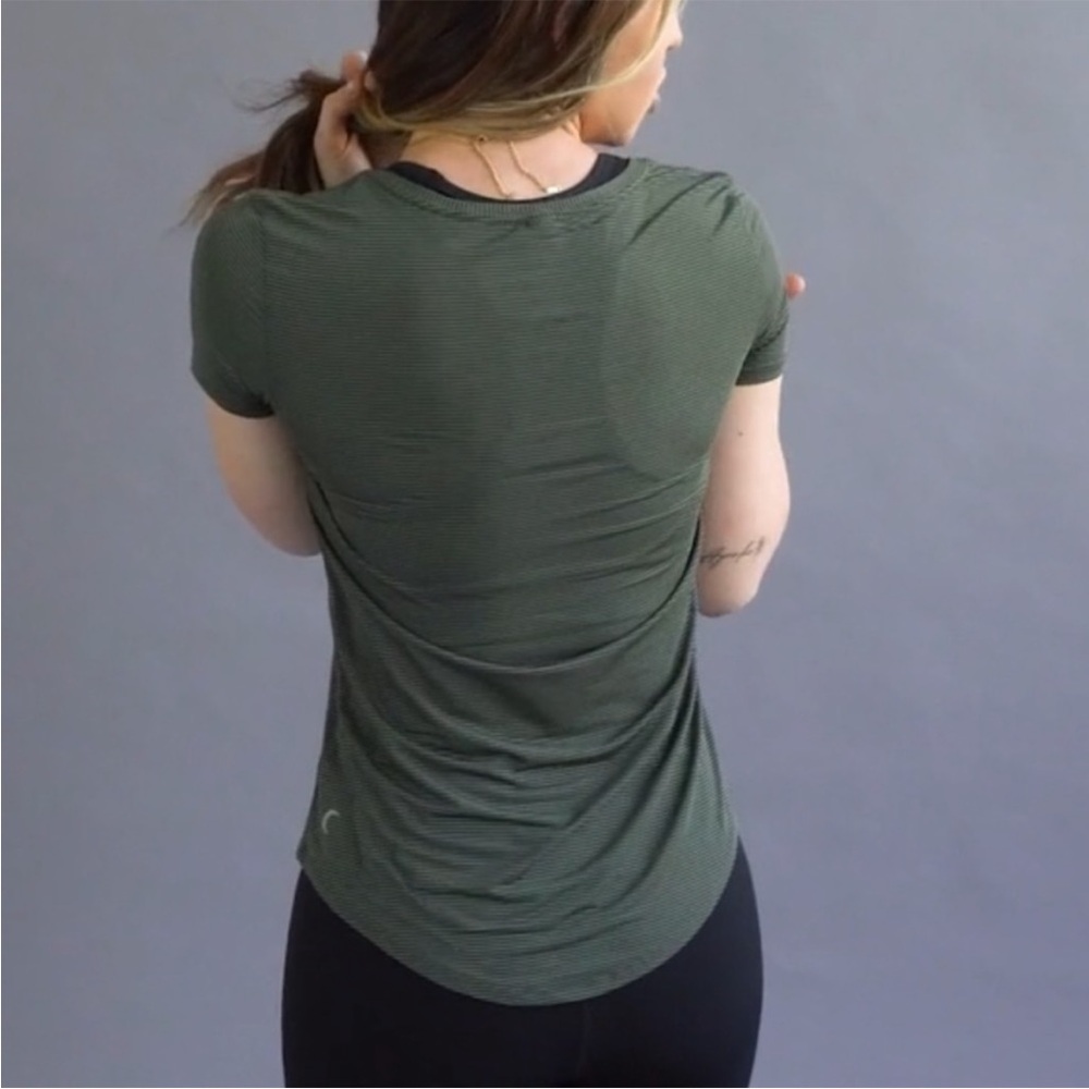 Zyia Pine Green Wanderer Short Sleeve T Short Sz M - Picture 3 of 7